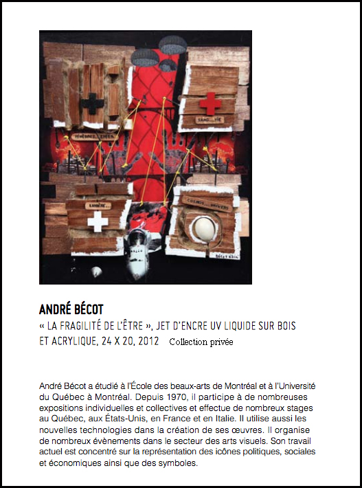 Becot_fragilité de l'être