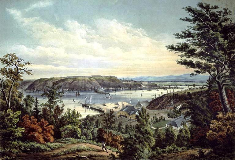 Krieghoff_Quebec_1862