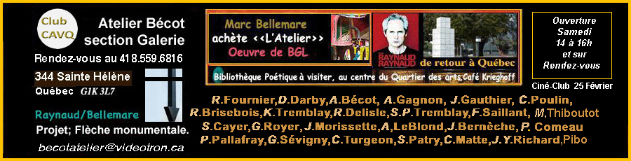 Club des collectionneurs en Arts Visuels de Québec